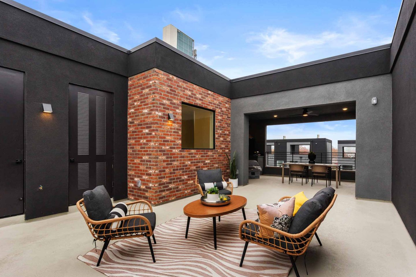 The Belvedere Old Roseville - Sierra Plan Rooftop Deck