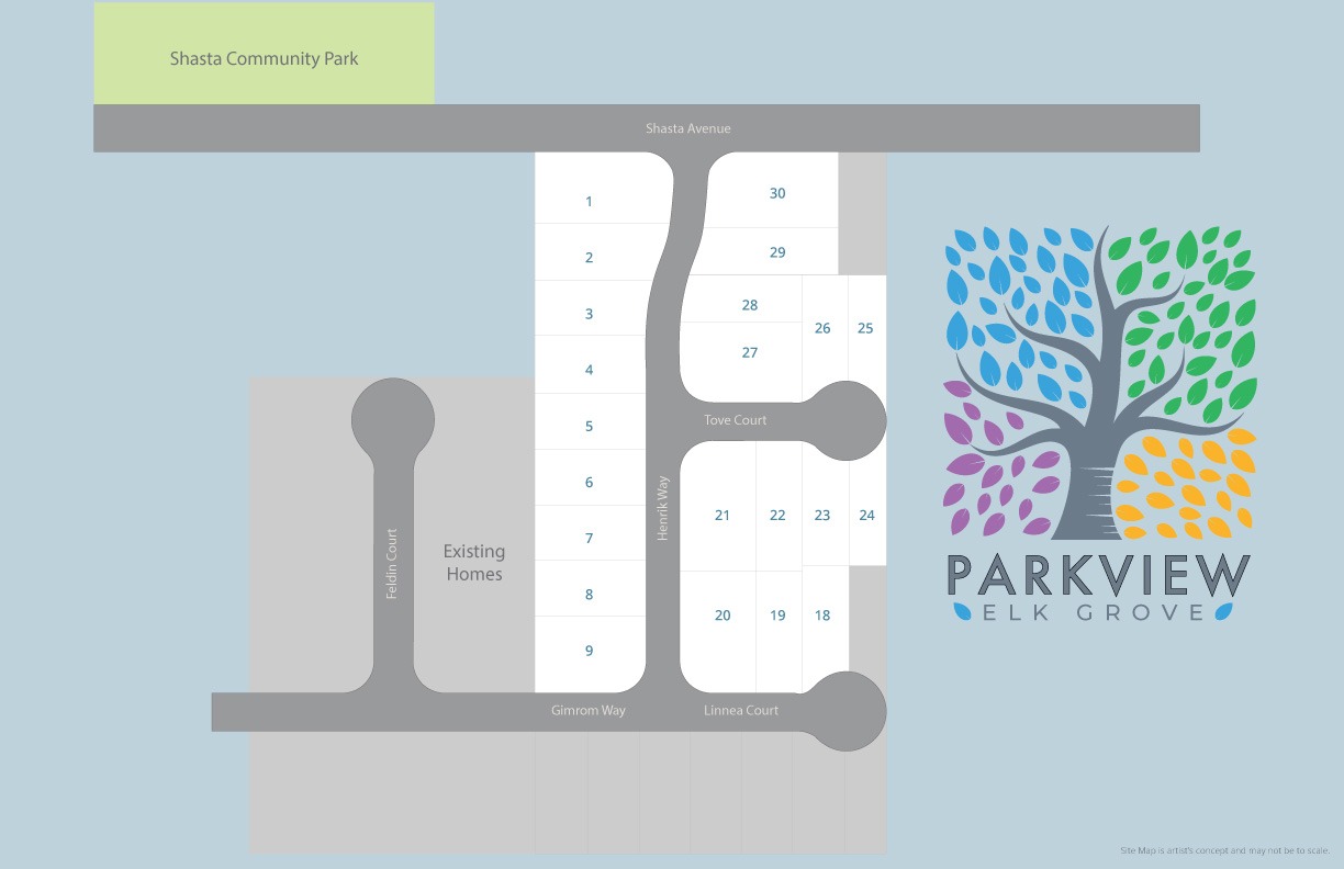 Parkview Siteplan